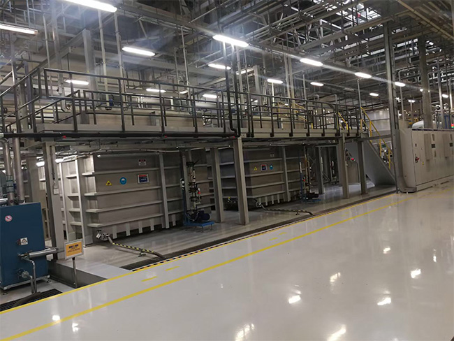 華晨寶馬大(dà)東工廠電(diàn)泳漆設備