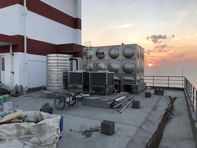 緬甸仰光引航站(zhàn)海水(shuǐ)淡化污水(shuǐ)一體(tǐ)化設備