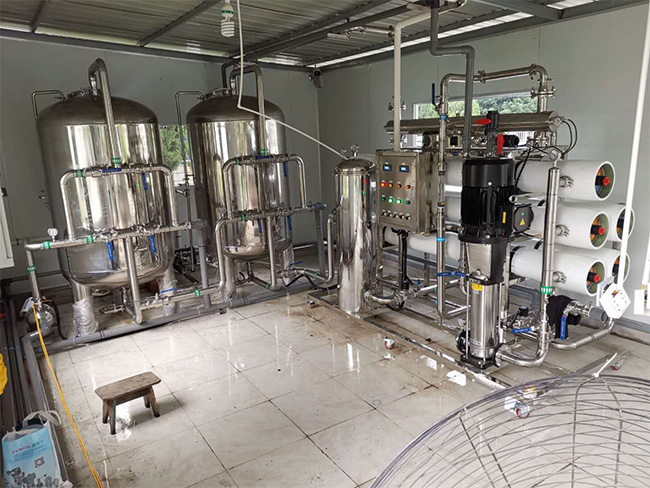 廈門(mén)某飲料廠純淨水(shuǐ)設備