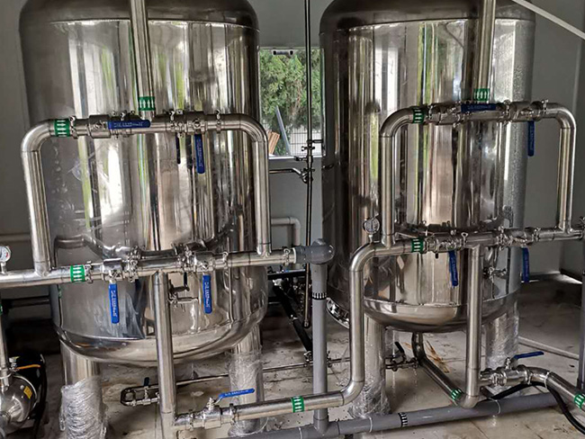 廈門(mén)某飲料廠純淨水(shuǐ)設備