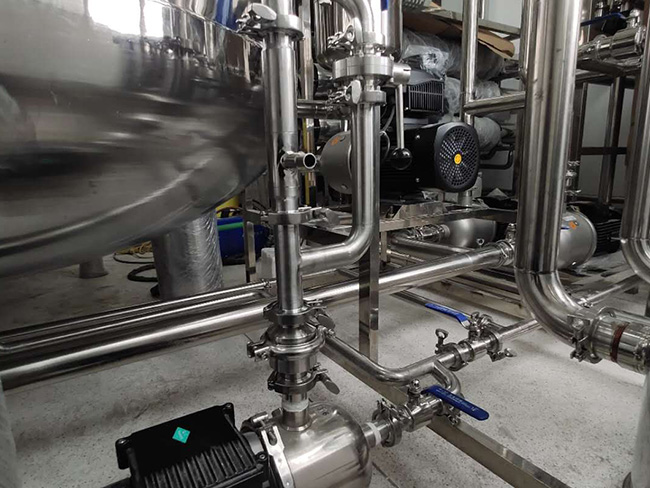 漳州某飲料廠果汁濃縮設備